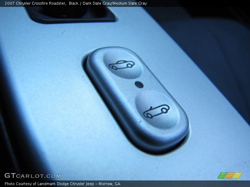 Black / Dark Slate Gray/Medium Slate Gray 2007 Chrysler Crossfire Roadster