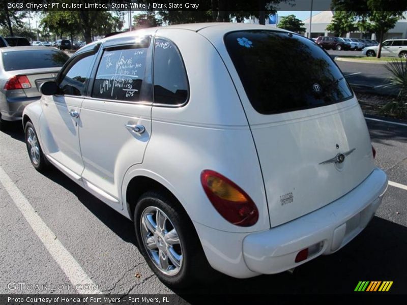 Stone White / Dark Slate Gray 2003 Chrysler PT Cruiser Limited