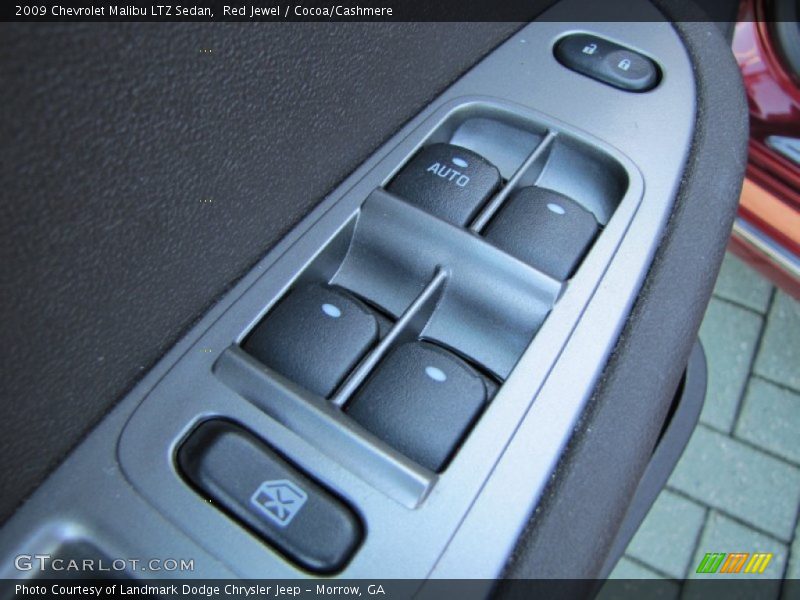 Red Jewel / Cocoa/Cashmere 2009 Chevrolet Malibu LTZ Sedan
