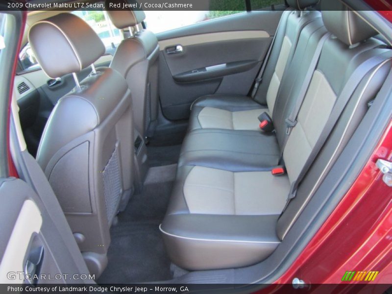 Red Jewel / Cocoa/Cashmere 2009 Chevrolet Malibu LTZ Sedan