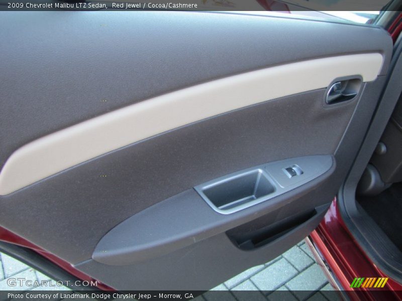 Red Jewel / Cocoa/Cashmere 2009 Chevrolet Malibu LTZ Sedan