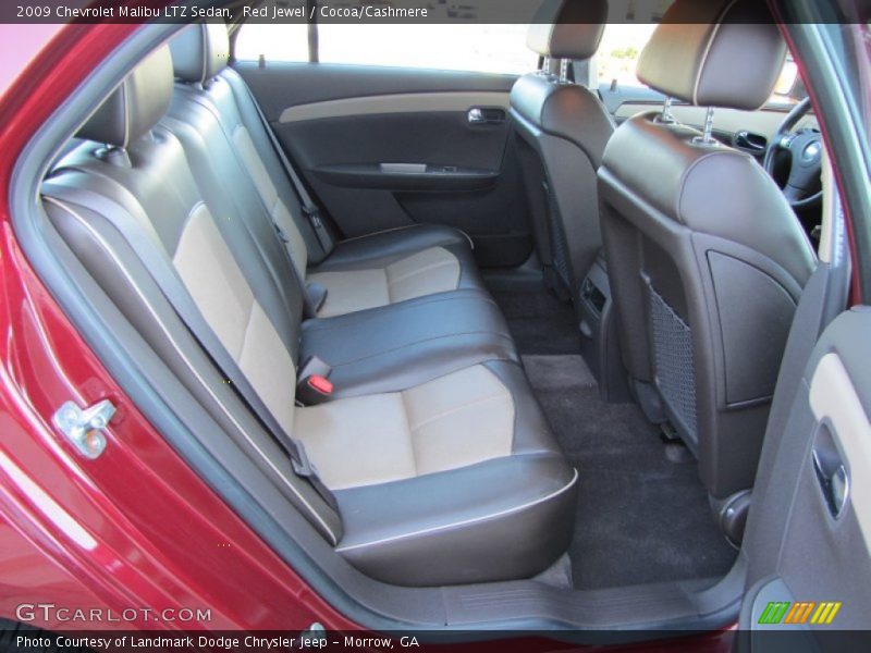Red Jewel / Cocoa/Cashmere 2009 Chevrolet Malibu LTZ Sedan