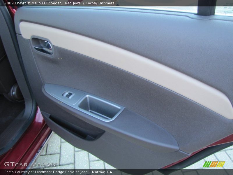 Red Jewel / Cocoa/Cashmere 2009 Chevrolet Malibu LTZ Sedan