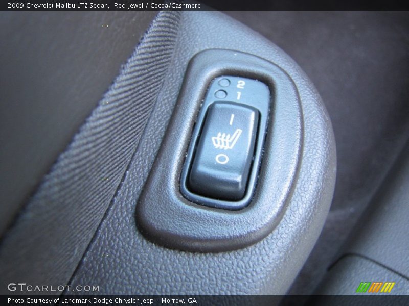 Red Jewel / Cocoa/Cashmere 2009 Chevrolet Malibu LTZ Sedan