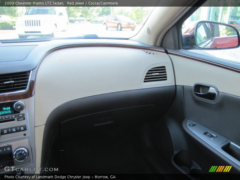 Red Jewel / Cocoa/Cashmere 2009 Chevrolet Malibu LTZ Sedan