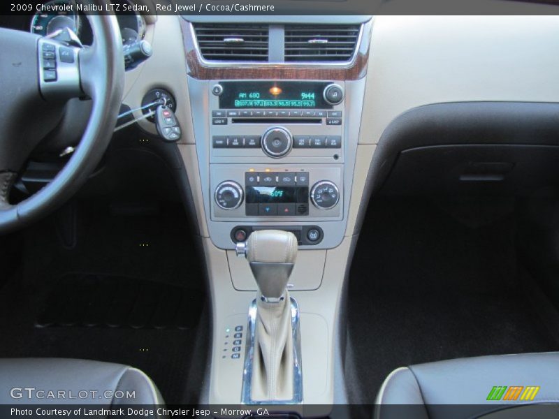 Red Jewel / Cocoa/Cashmere 2009 Chevrolet Malibu LTZ Sedan