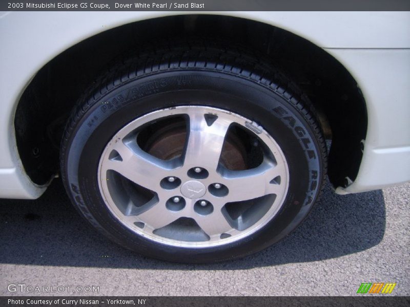 Dover White Pearl / Sand Blast 2003 Mitsubishi Eclipse GS Coupe