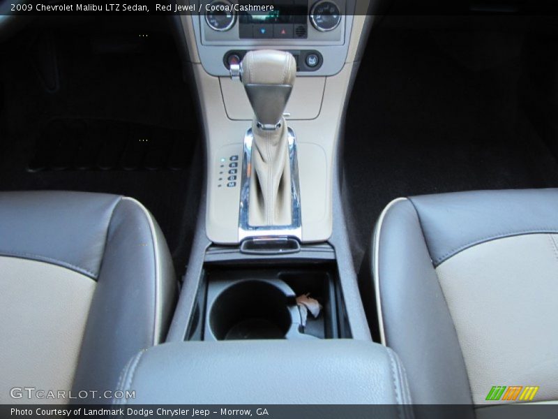 Red Jewel / Cocoa/Cashmere 2009 Chevrolet Malibu LTZ Sedan