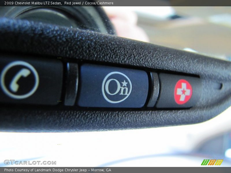Red Jewel / Cocoa/Cashmere 2009 Chevrolet Malibu LTZ Sedan