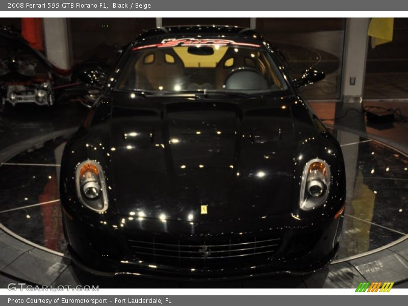 Black / Beige 2008 Ferrari 599 GTB Fiorano F1
