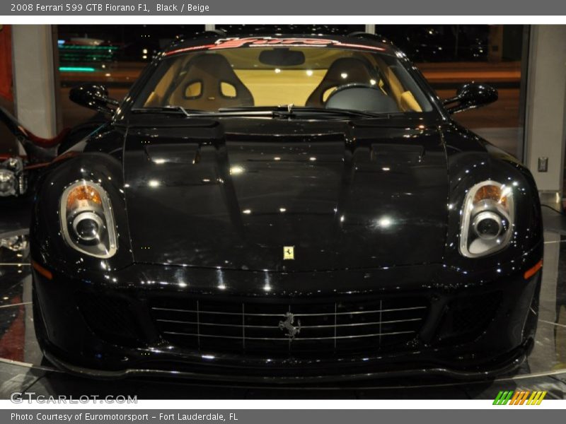 Black / Beige 2008 Ferrari 599 GTB Fiorano F1