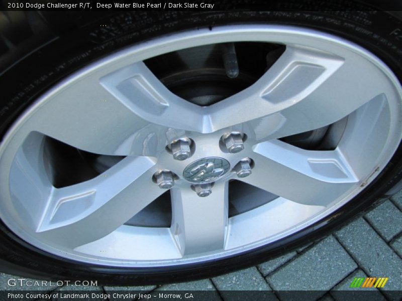Deep Water Blue Pearl / Dark Slate Gray 2010 Dodge Challenger R/T