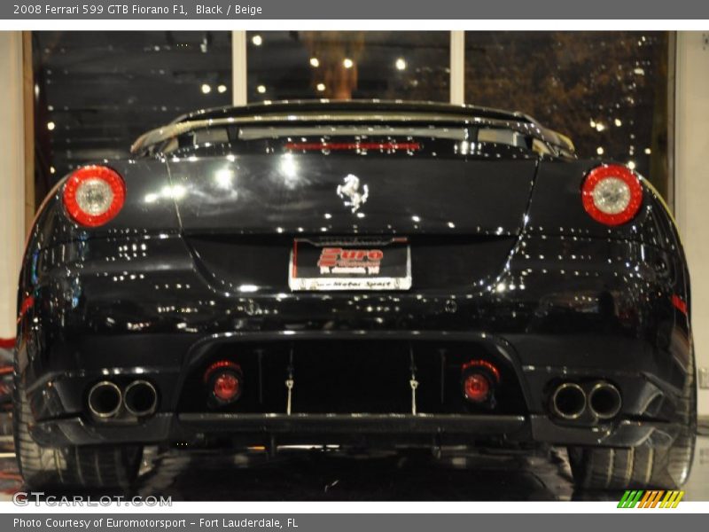 Black / Beige 2008 Ferrari 599 GTB Fiorano F1