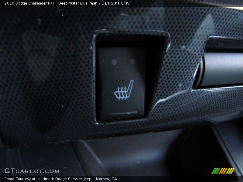Deep Water Blue Pearl / Dark Slate Gray 2010 Dodge Challenger R/T