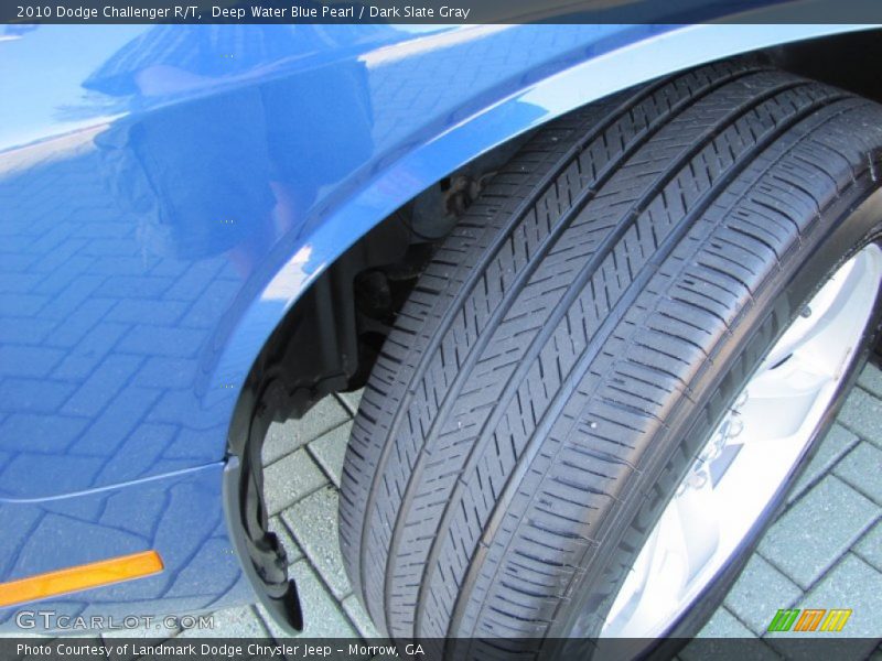 Deep Water Blue Pearl / Dark Slate Gray 2010 Dodge Challenger R/T