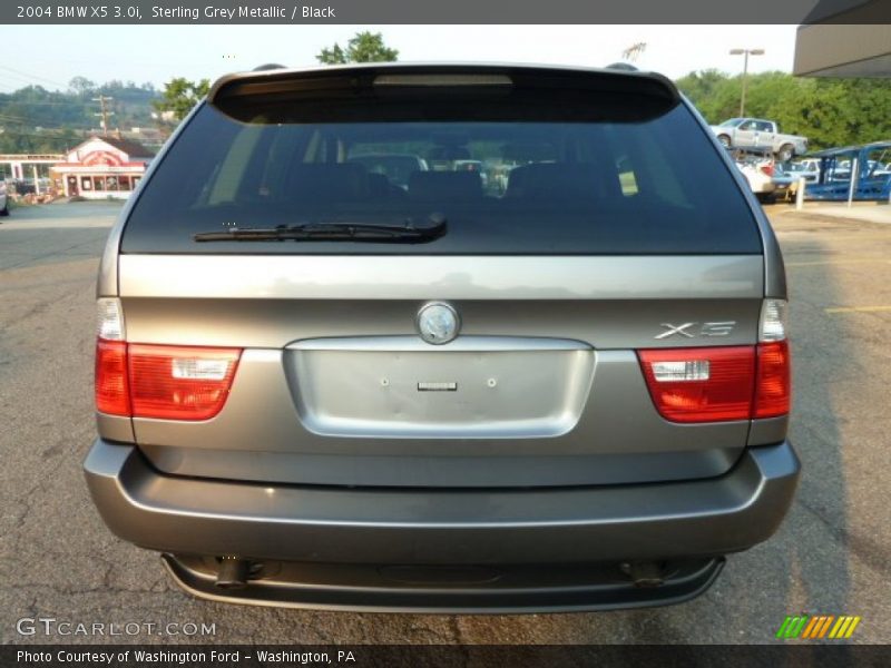 Sterling Grey Metallic / Black 2004 BMW X5 3.0i