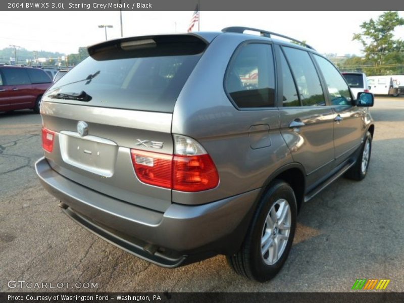 Sterling Grey Metallic / Black 2004 BMW X5 3.0i