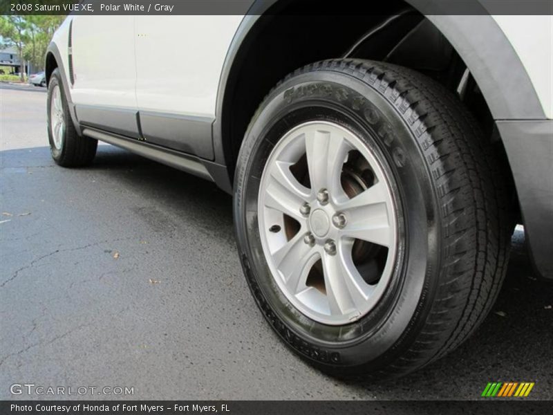 Polar White / Gray 2008 Saturn VUE XE