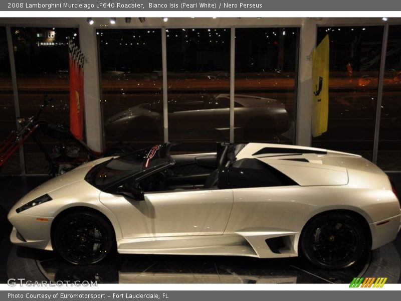  2008 Murcielago LP640 Roadster Bianco Isis (Pearl White)