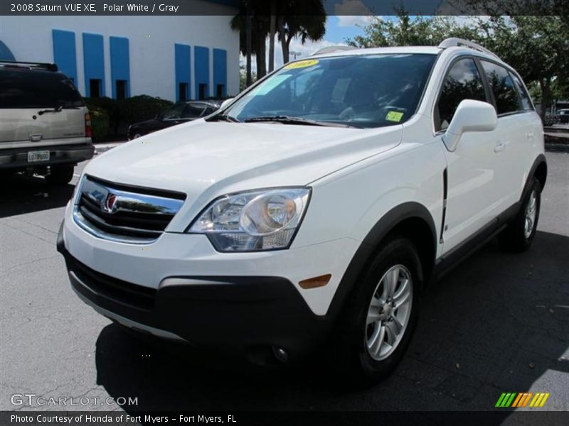 Polar White / Gray 2008 Saturn VUE XE