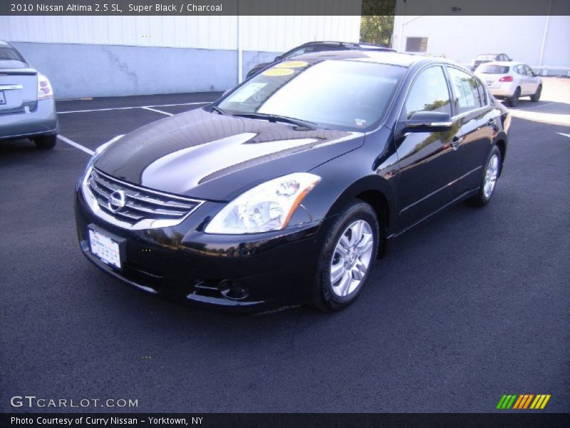 Super Black / Charcoal 2010 Nissan Altima 2.5 SL