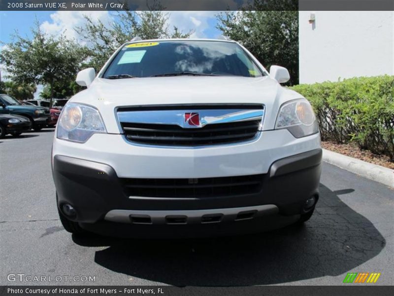 Polar White / Gray 2008 Saturn VUE XE