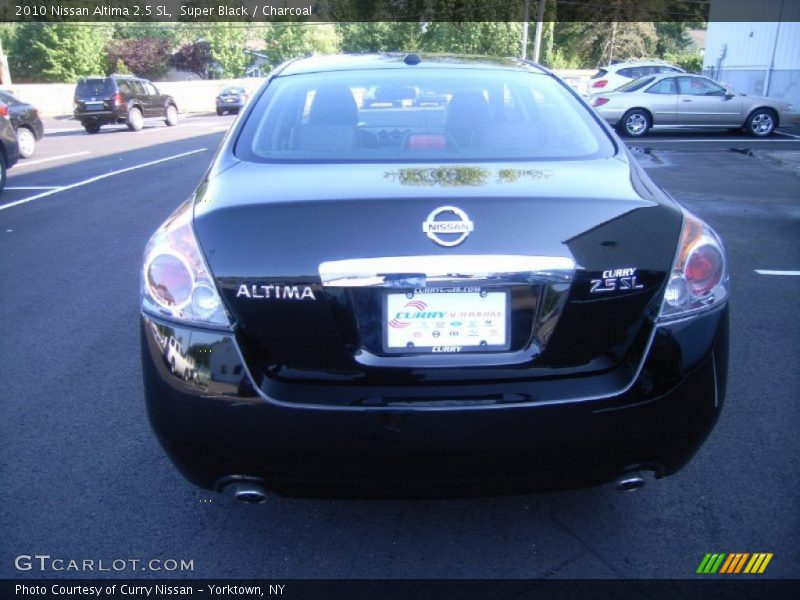 Super Black / Charcoal 2010 Nissan Altima 2.5 SL