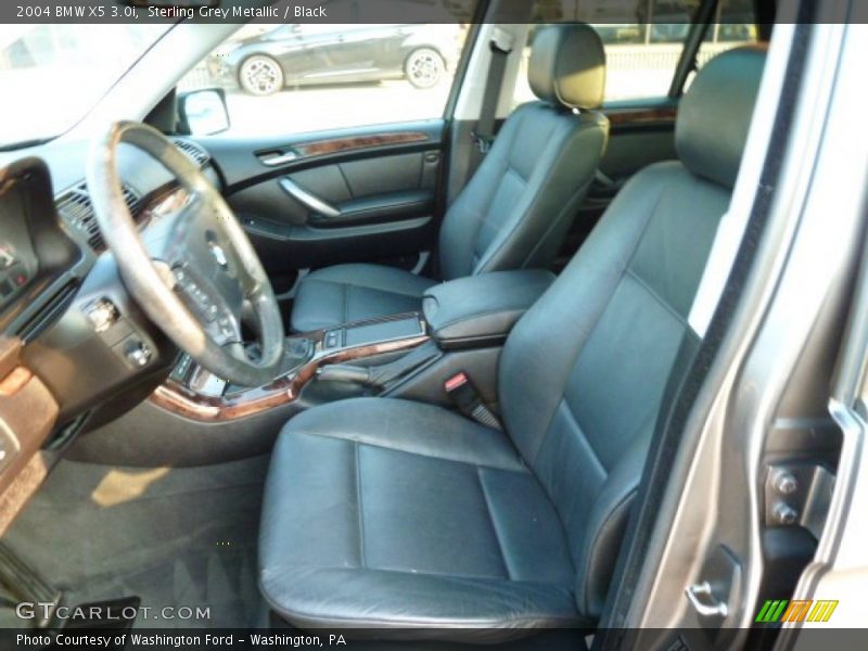 Sterling Grey Metallic / Black 2004 BMW X5 3.0i