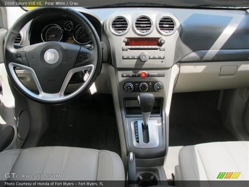 Polar White / Gray 2008 Saturn VUE XE