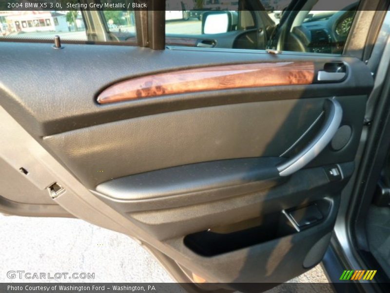Sterling Grey Metallic / Black 2004 BMW X5 3.0i