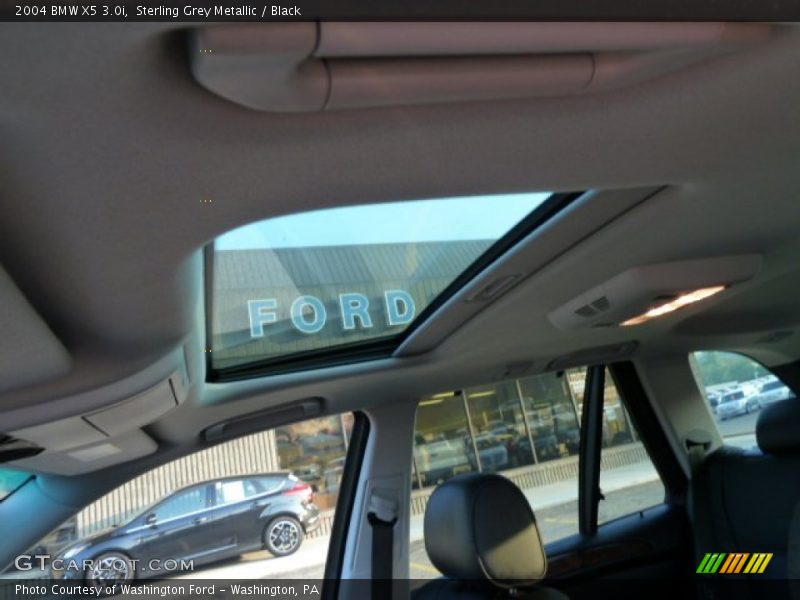 Sterling Grey Metallic / Black 2004 BMW X5 3.0i
