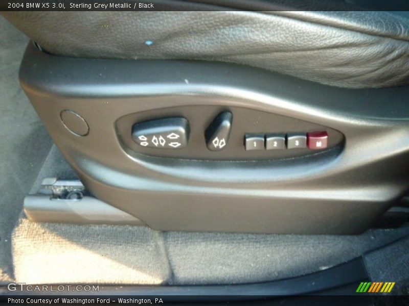 Sterling Grey Metallic / Black 2004 BMW X5 3.0i