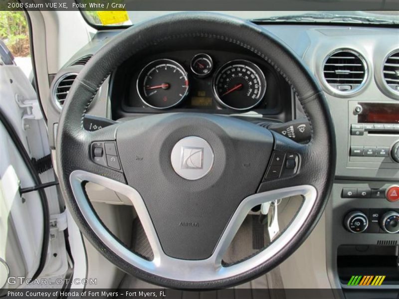 Polar White / Gray 2008 Saturn VUE XE