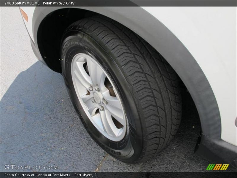 Polar White / Gray 2008 Saturn VUE XE