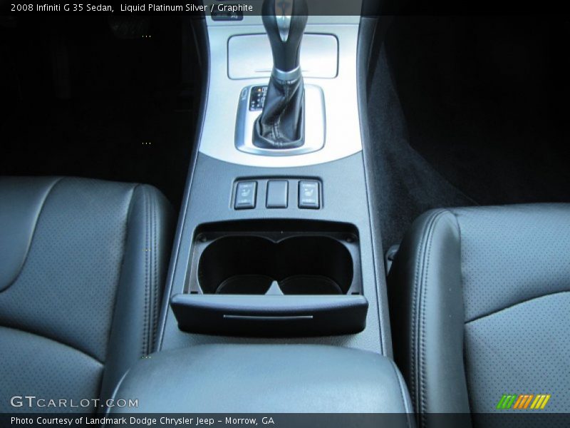 Liquid Platinum Silver / Graphite 2008 Infiniti G 35 Sedan