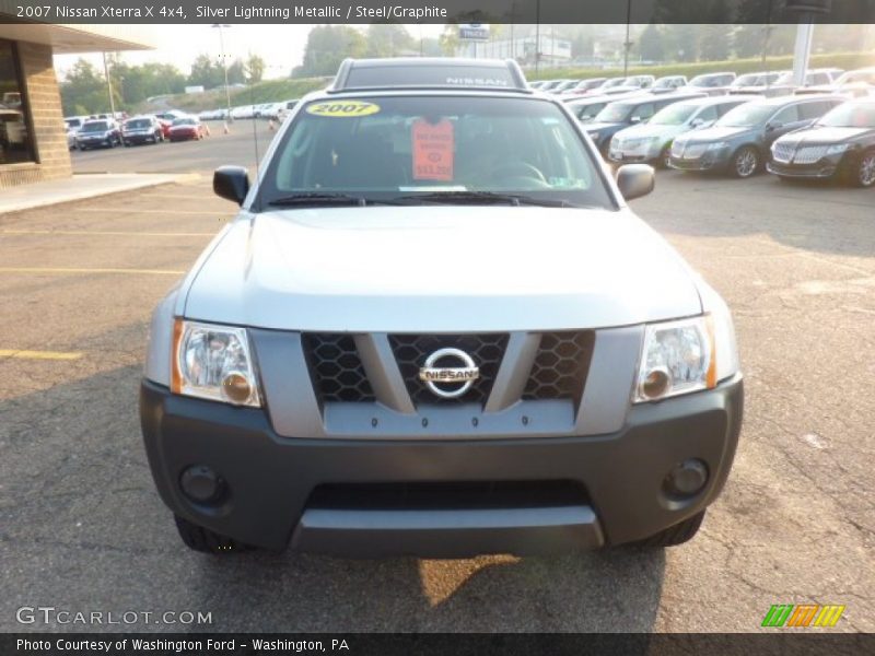 Silver Lightning Metallic / Steel/Graphite 2007 Nissan Xterra X 4x4