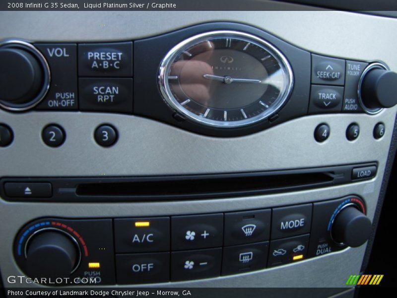 Liquid Platinum Silver / Graphite 2008 Infiniti G 35 Sedan