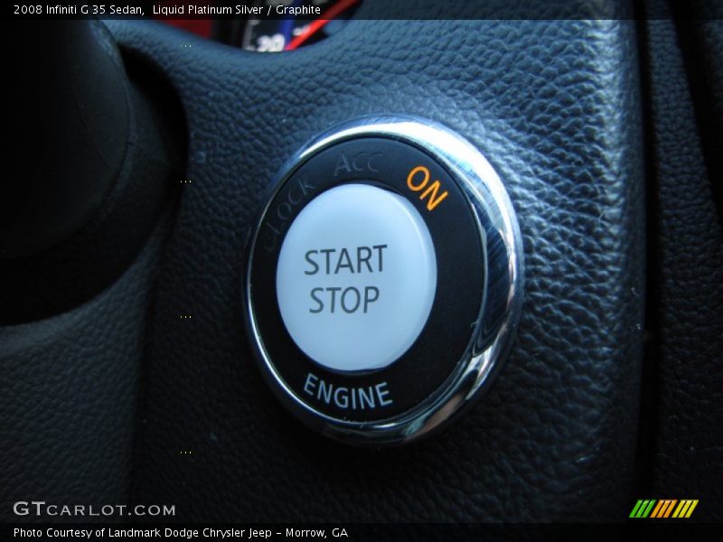 Liquid Platinum Silver / Graphite 2008 Infiniti G 35 Sedan