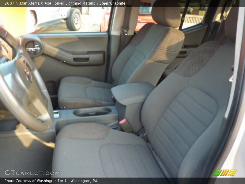 Silver Lightning Metallic / Steel/Graphite 2007 Nissan Xterra X 4x4