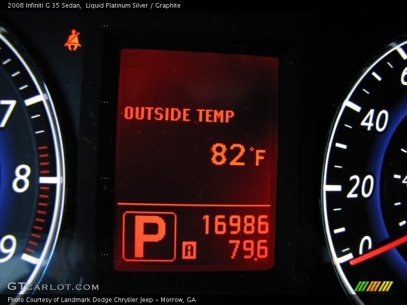Liquid Platinum Silver / Graphite 2008 Infiniti G 35 Sedan