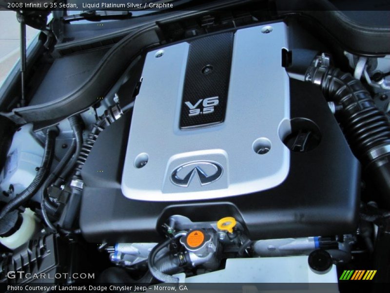 Liquid Platinum Silver / Graphite 2008 Infiniti G 35 Sedan