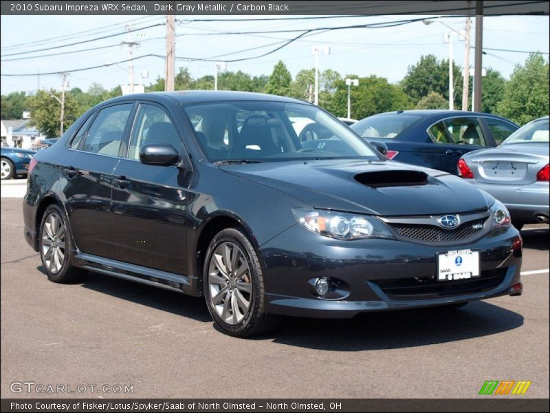 Front 3/4 View of 2010 Impreza WRX Sedan