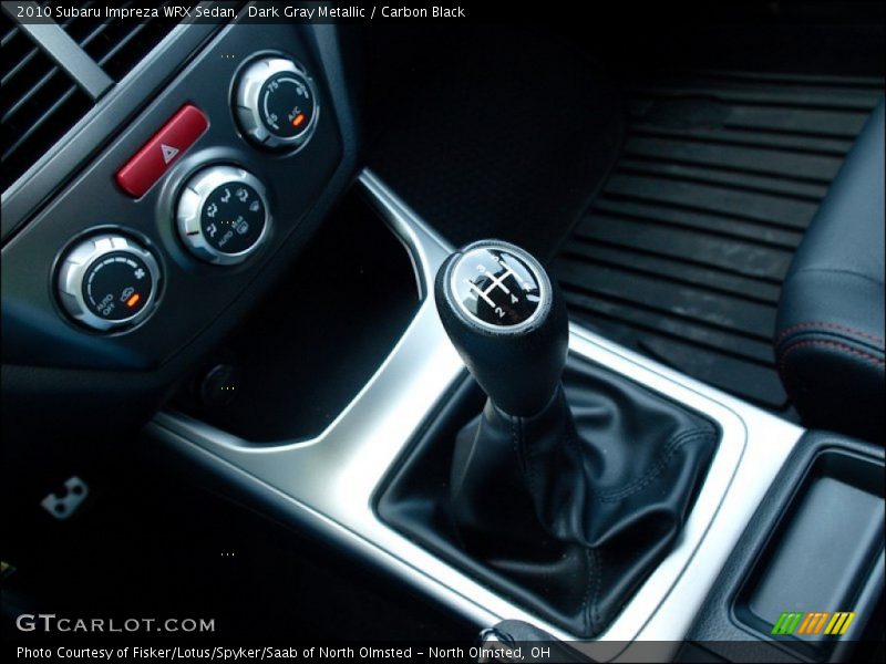  2010 Impreza WRX Sedan 5 Speed Manual Shifter