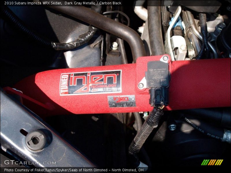 Dark Gray Metallic / Carbon Black 2010 Subaru Impreza WRX Sedan