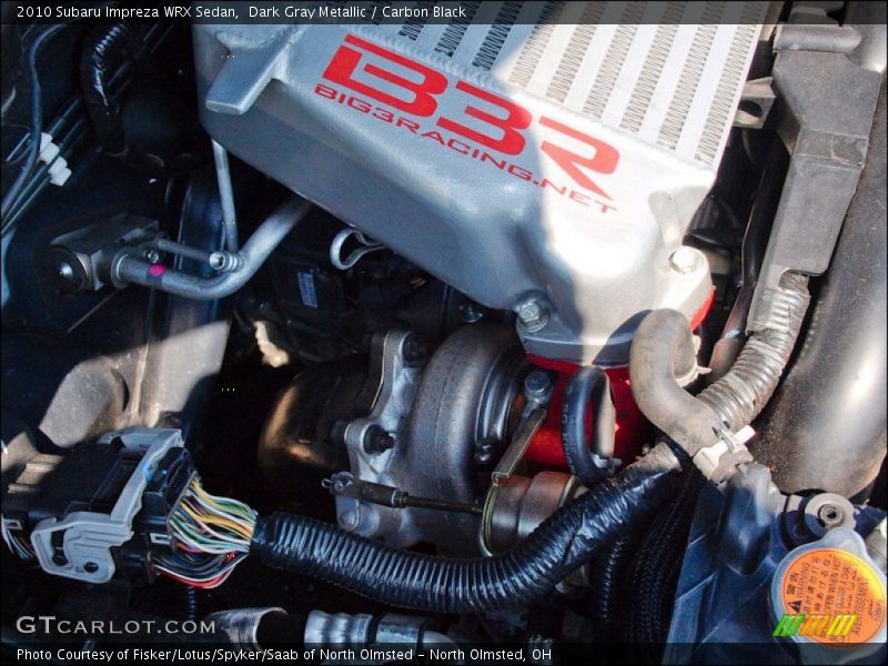 Dark Gray Metallic / Carbon Black 2010 Subaru Impreza WRX Sedan