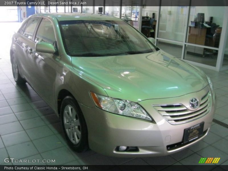 Desert Sand Mica / Ash 2007 Toyota Camry XLE