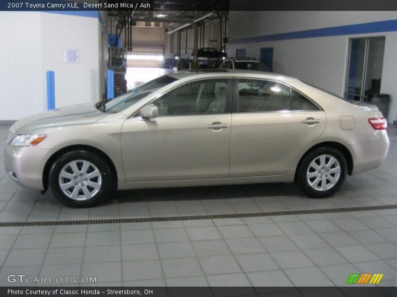 Desert Sand Mica / Ash 2007 Toyota Camry XLE
