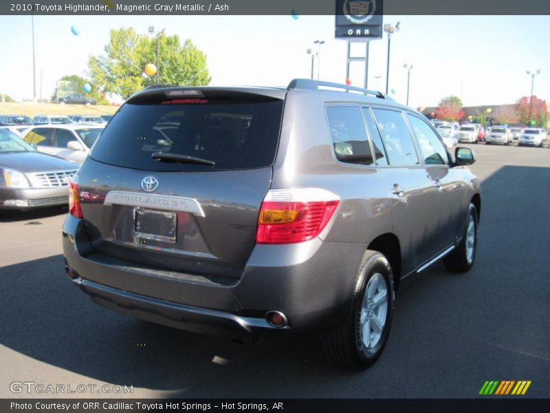 Magnetic Gray Metallic / Ash 2010 Toyota Highlander