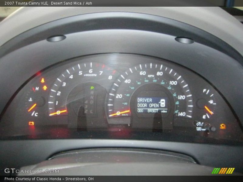 Desert Sand Mica / Ash 2007 Toyota Camry XLE