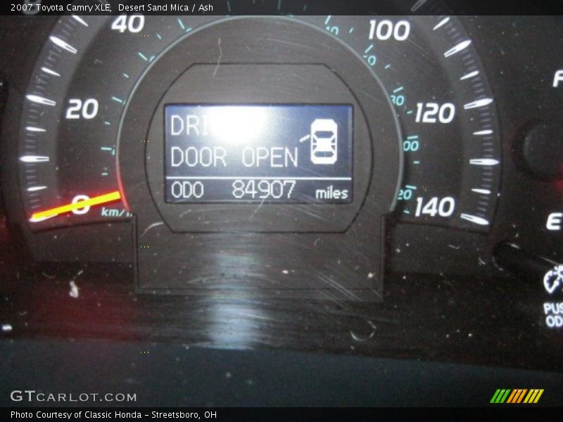 Desert Sand Mica / Ash 2007 Toyota Camry XLE